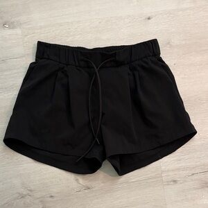 lululemon athletica Black Athletic Shorts Pace Rival